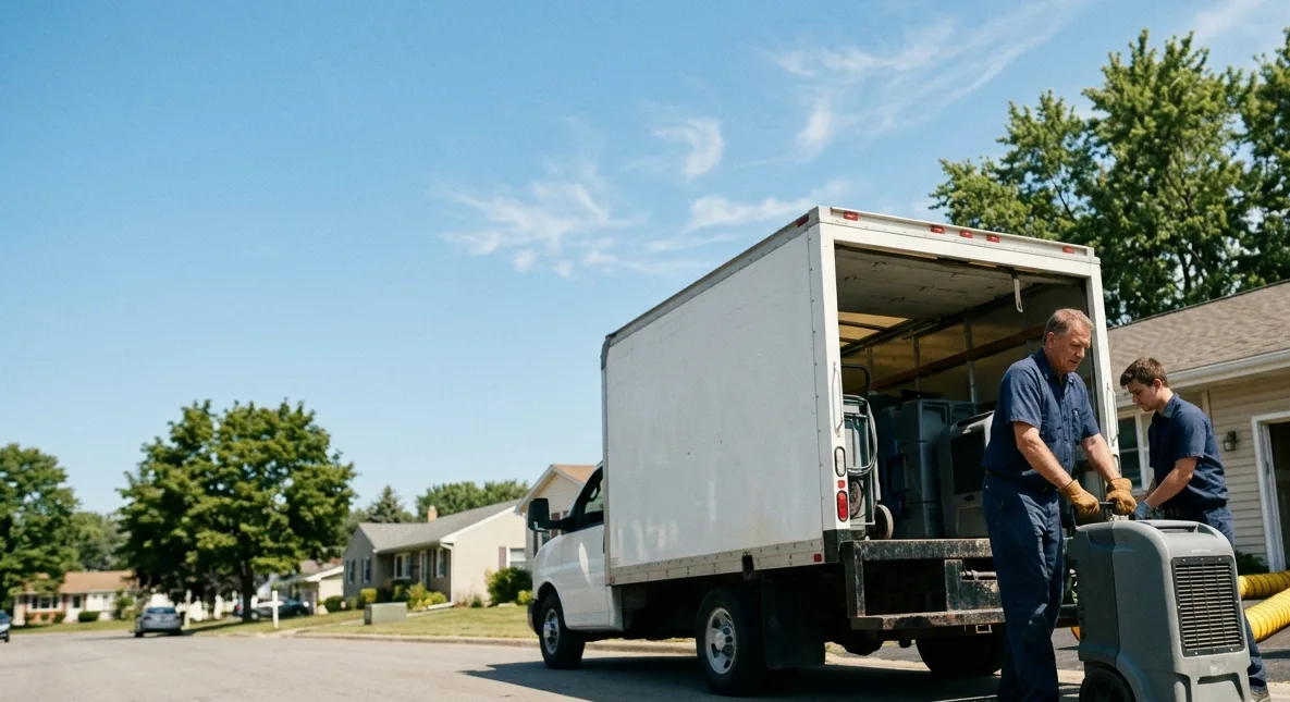 Water Damage Cleanup in Fowlerville, MI near me